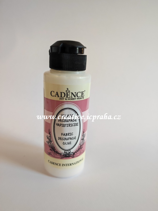 Cadence - Lepidlo a lak na decoupage/Textil 120ml